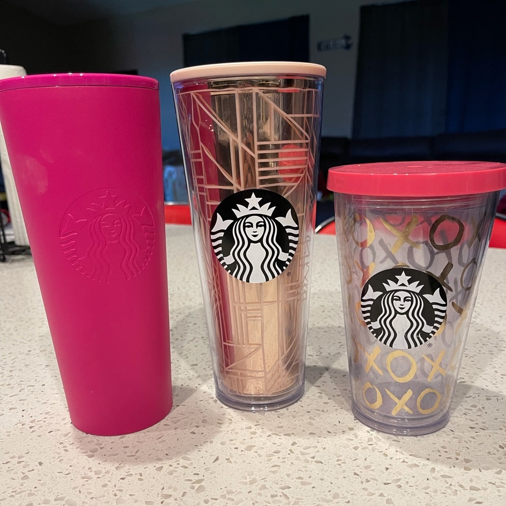 Starbucks tumblers